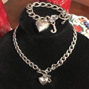 Juicy Couture Necklace and Bracelet Set